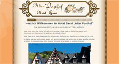 Desktop Screenshot of bernkastel-posthof.de